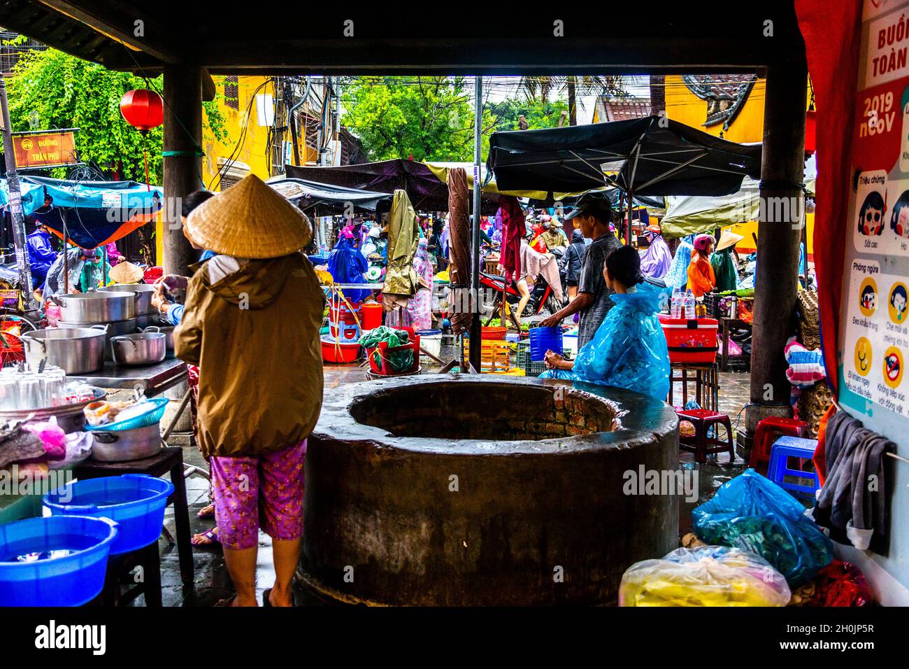 Hoi an, Central Market Area This well is in the front of Central