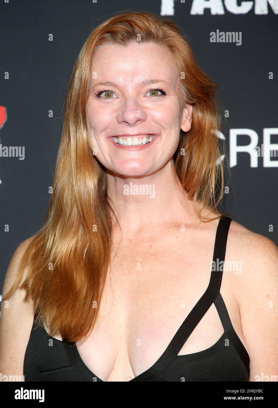 Hollywood, Ca. 12th Oct, 2021. Hope Madden, at the 21st Screamfest Opening Night Screening Of The Retaliators at Mann Chinese 6 Theatre in Hollywood, California on October 12, 2021. Credit: Faye Sadou/Media Punch/Alamy Live News Stock Photo