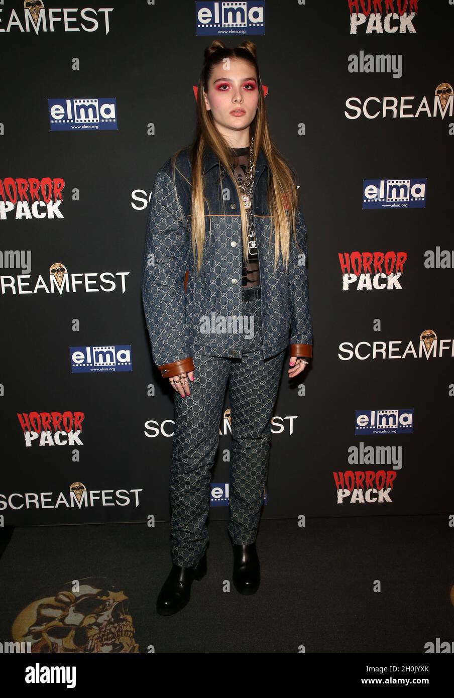 Hollywood, Ca. 12th Oct, 2021. Grace Gaustad, at the 21st Screamfest
