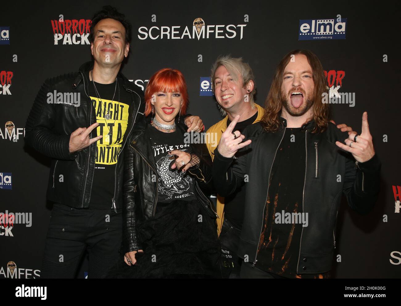 Hollywood, Ca. 12th Oct, 2021. All Good Things, at the 21st Screamfest Opening Night Screening Of The Retaliators at Mann Chinese 6 Theatre in Hollywood, California on October 12, 2021. Credit: Faye Sadou/Media Punch/Alamy Live News Stock Photo