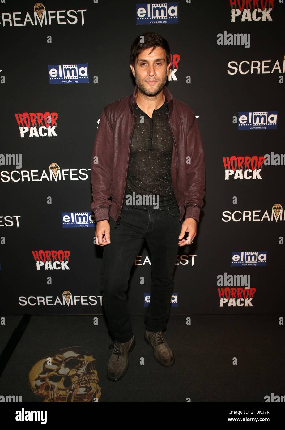 Hollywood, Ca. 12th Oct, 2021. Michael Lombardi, at the 21st Screamfest Opening Night Screening Of The Retaliators at Mann Chinese 6 Theatre in Hollywood, California on October 12, 2021. Credit: Faye Sadou/Media Punch/Alamy Live News Stock Photo
