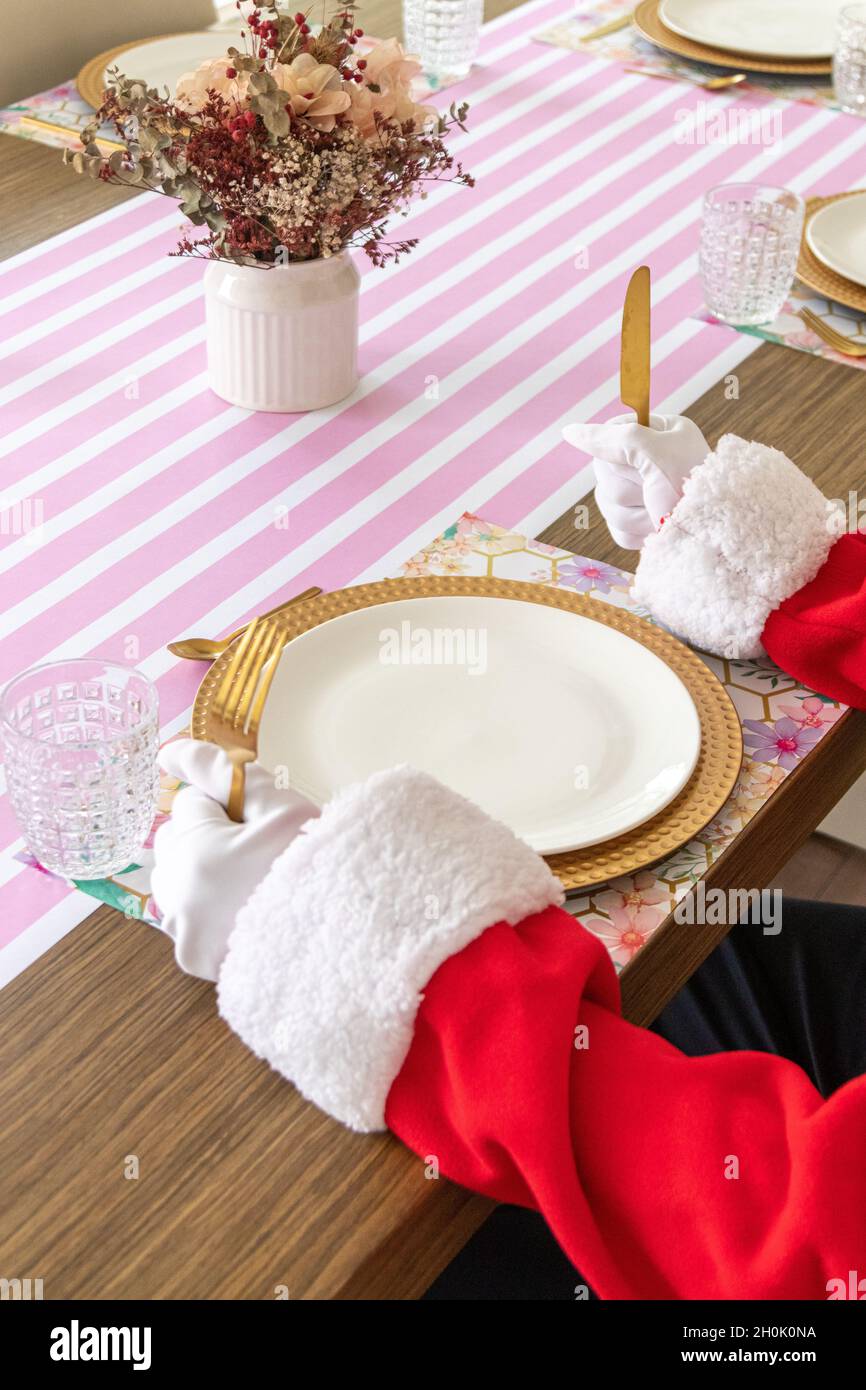 Santa claus arm hi-res stock photography and images - Alamy