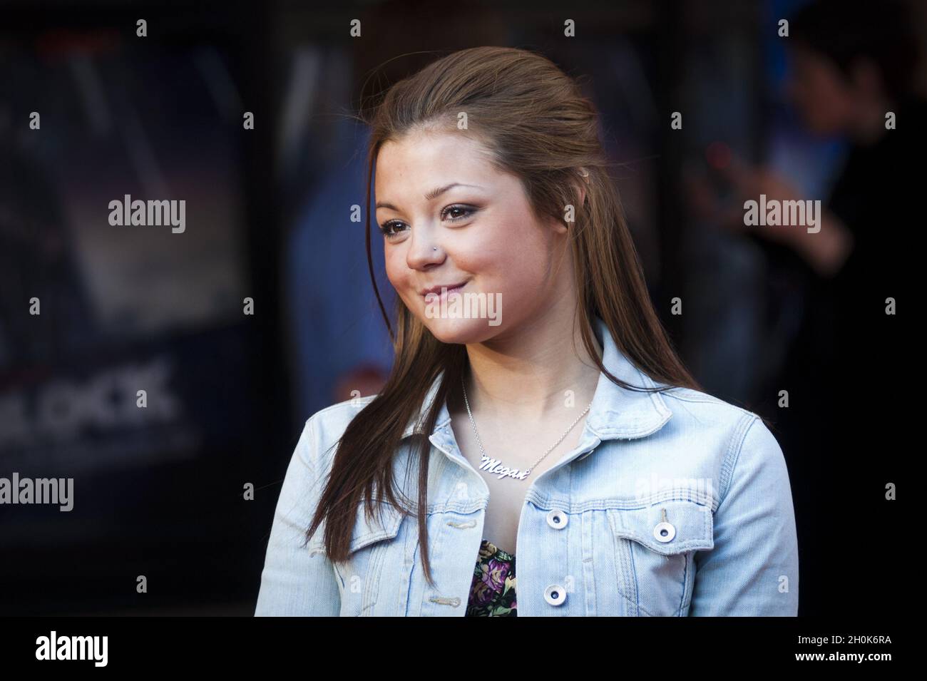 Megan Prescott (Skins) attends the UK Premiere of ‘Attack The Block’ at
