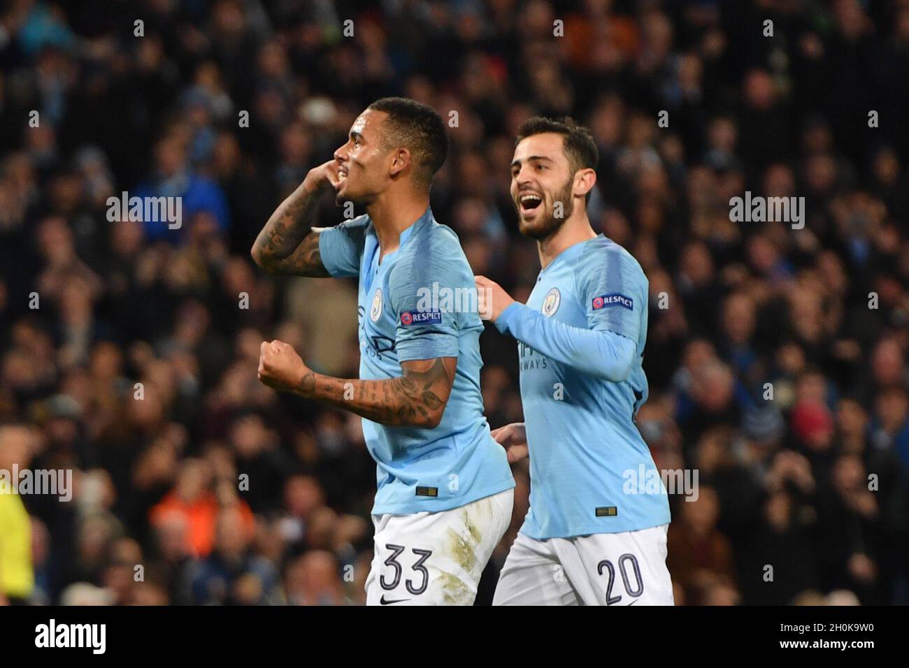Manchester City S Gabriel Jesus Celebrates Scoring His Side S Fourth Goal Of The Game Stock Photo Alamy Manchester City S Gabriel Jesus Celebrates Scoring His Side S Fourth Goal Of The Game Stock Photo Alamy