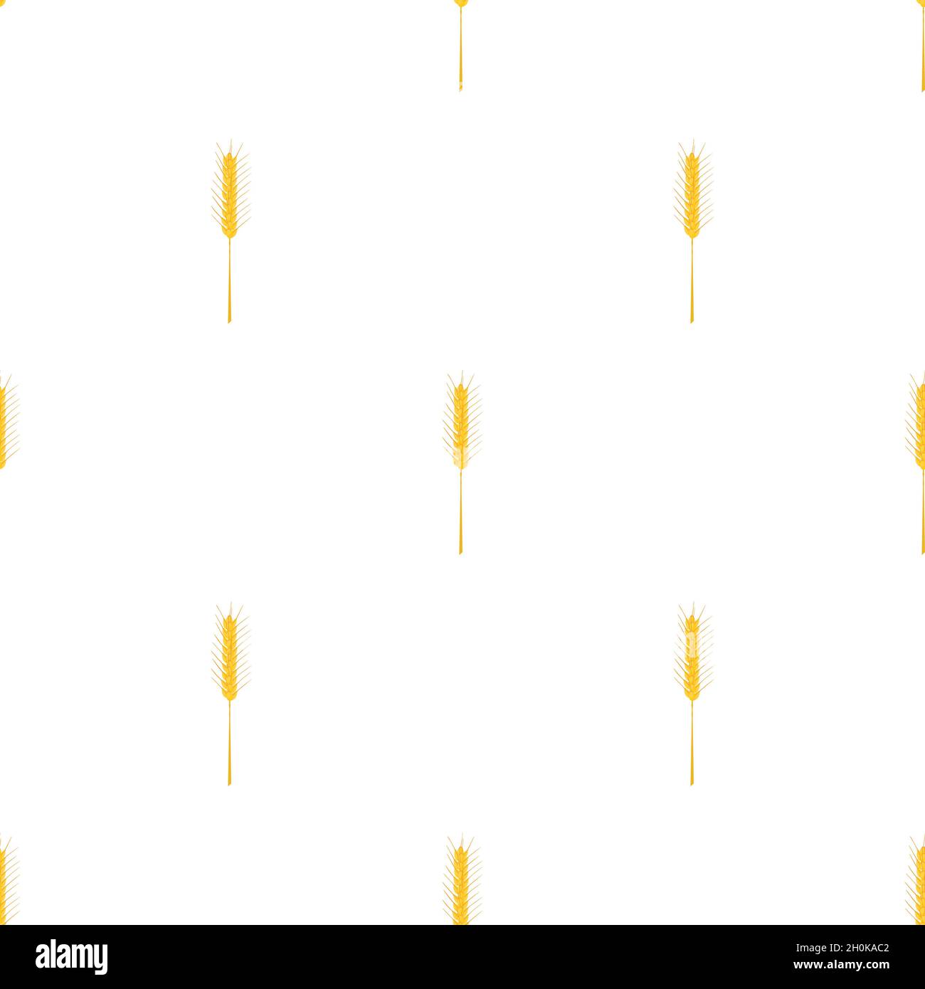Barley stalk pattern seamless background texture repeat wallpaper ...