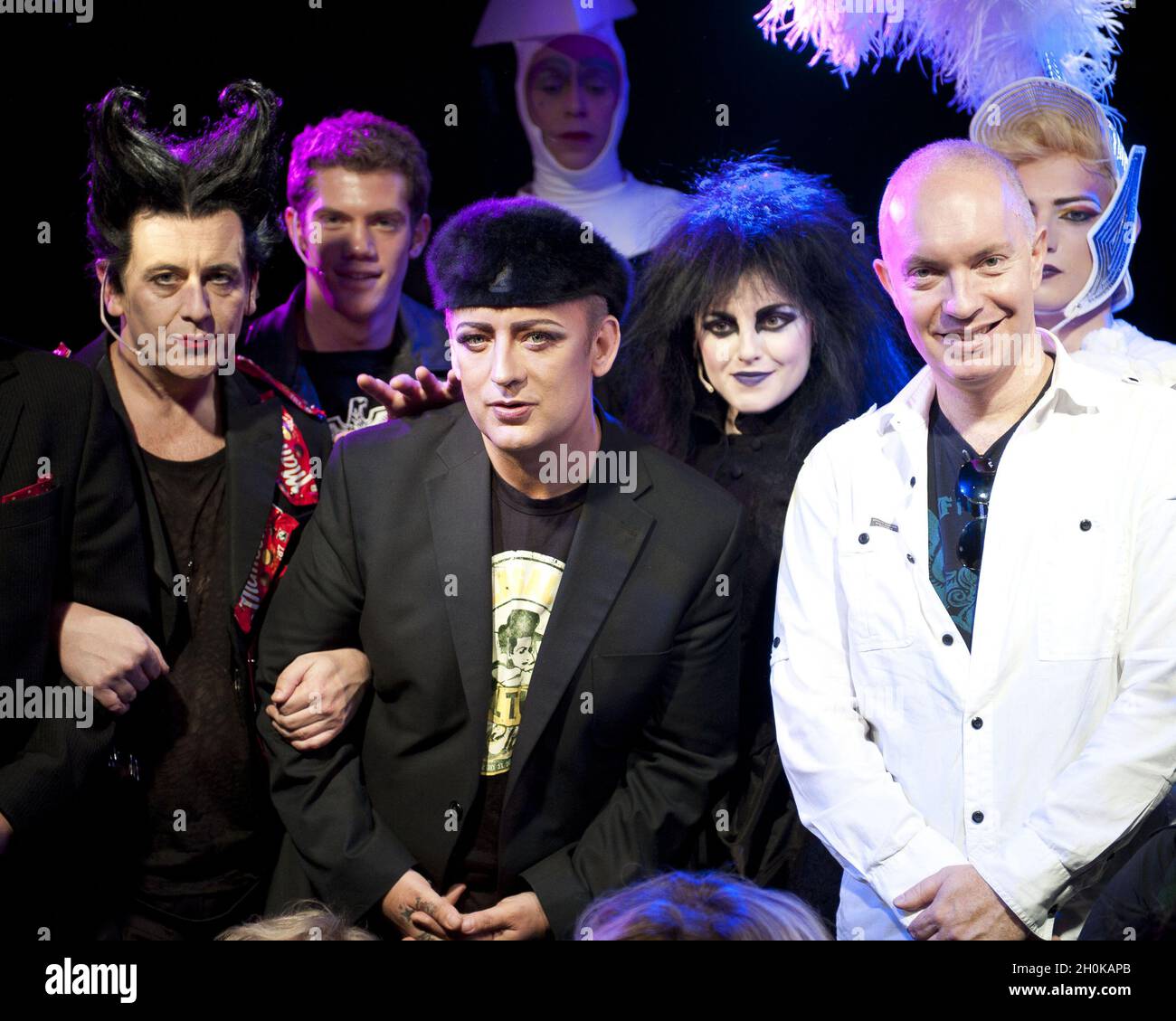 Boy Goerge, cast and creatives photocall for Taboo: The Boy George Musical - London Stock Photo