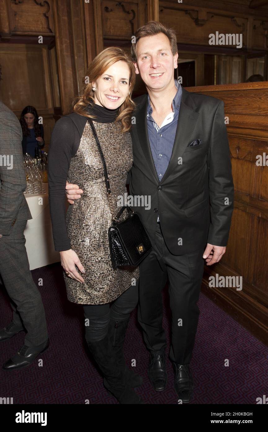 Darcey Bussell and husband Angus Forbes attending the English National
