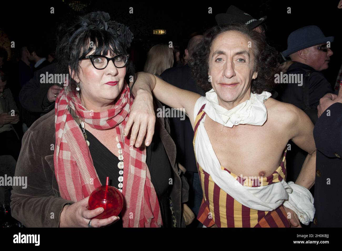 sue-tilley-and-philip-sallon-attend-the-taboo-cast-change-at-brixton
