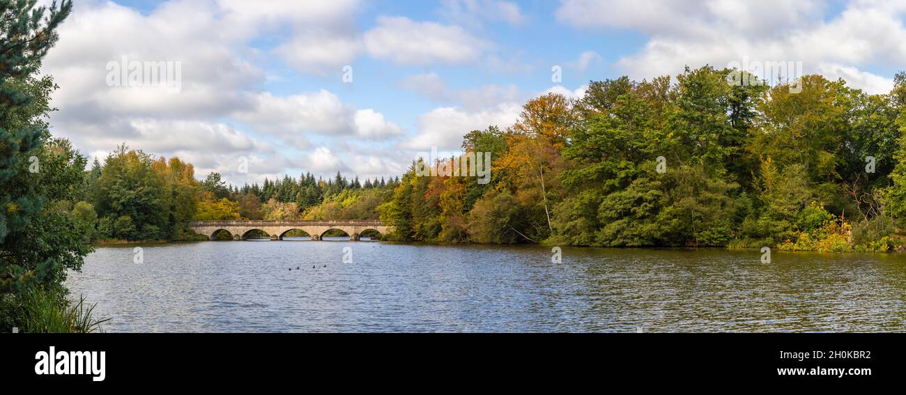 Five-Arch Bridge in the Royal Landscape of Virginia Water, Windsor 