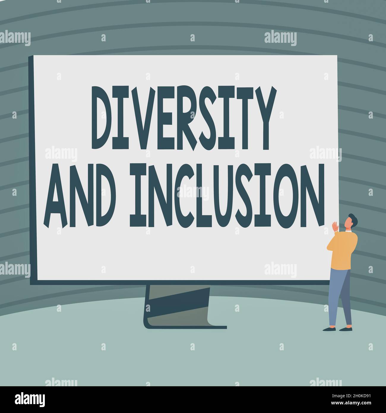 Conceptual display Diversity And Inclusion. Business concept range ...