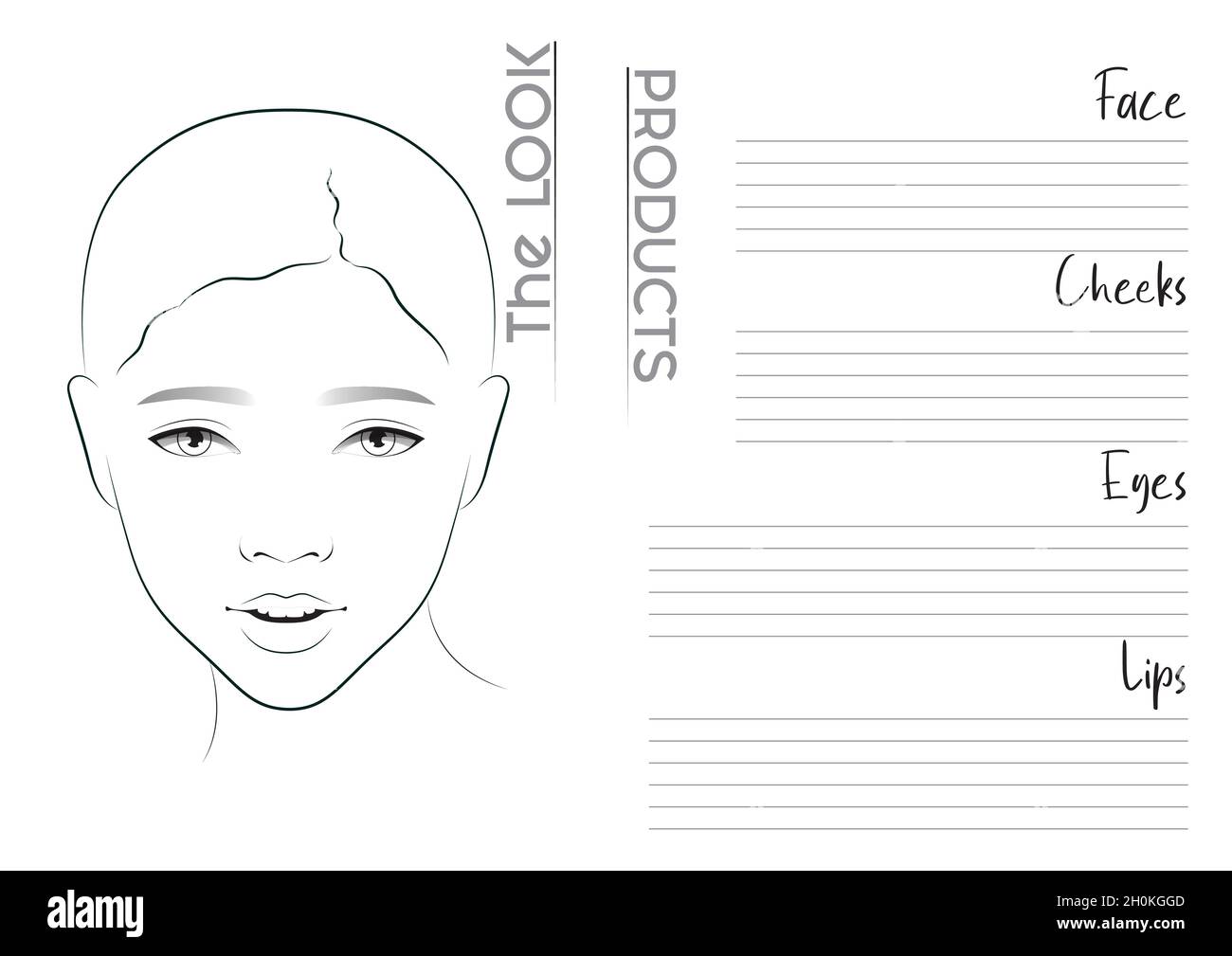 face-chart-makeup-cut-out-stock-images-pictures-alamy for Free Printable Blank Makeup Face Charts Face chart makeup Cut Out Stock Images & Pictures - Alamy for Free Printable Blank Makeup Face Charts
