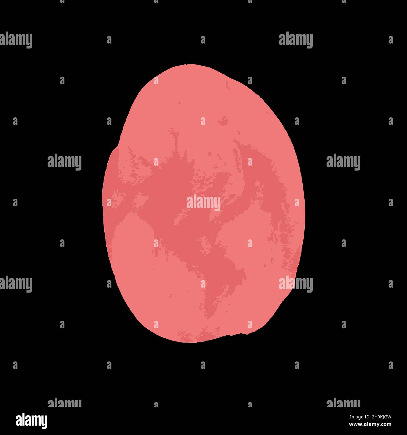 Pink brush stroke isolated on white vector Stock Vector