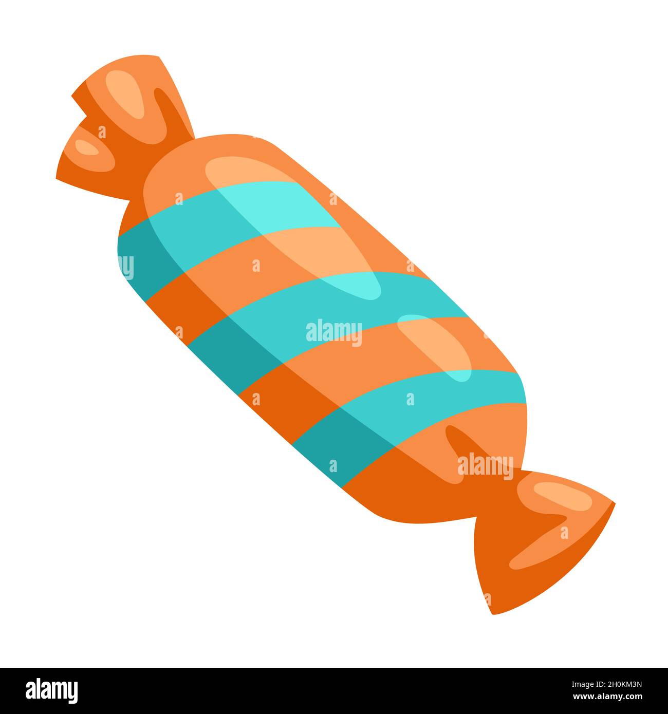 Illustration of candy. Food item for bars, restaurants and shops Stock