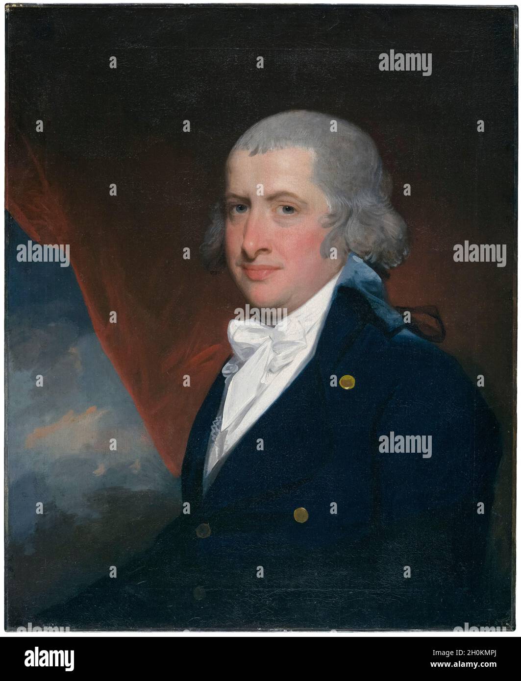 Joseph Anthony Jr., portrait painting by Gilbert Stuart, 1795-1798 Stock Photo