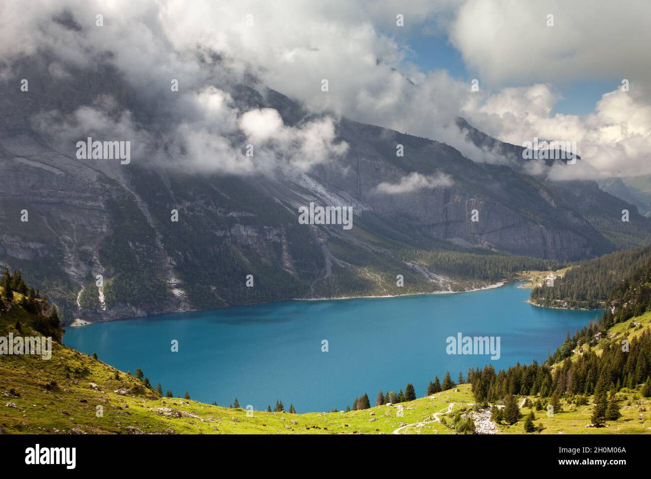 Oeschinen lake hi-res stock photography and images - Alamy