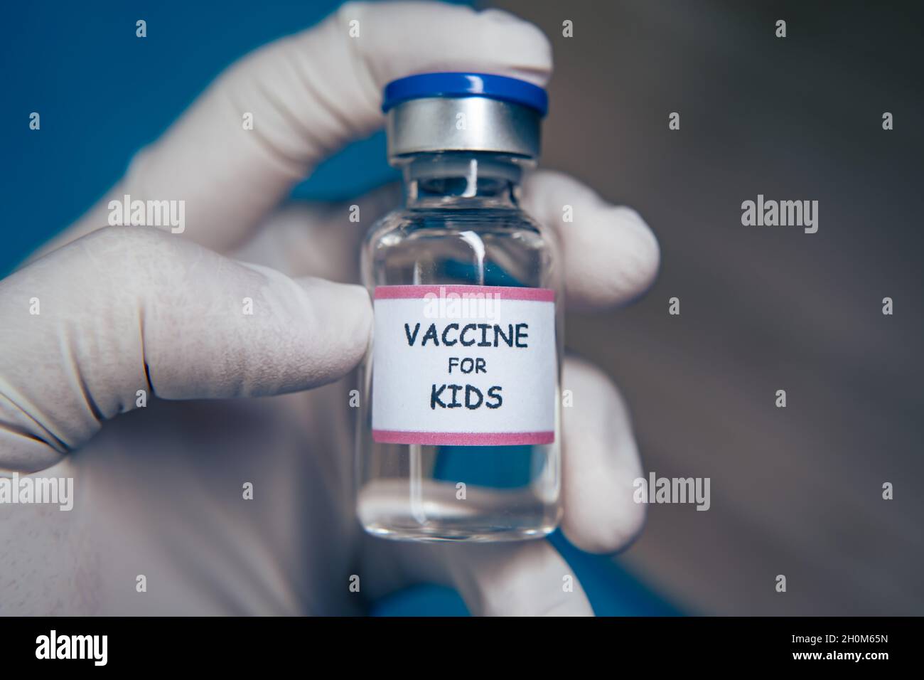 Covid-19 vaccine for kids concept Stock Photo