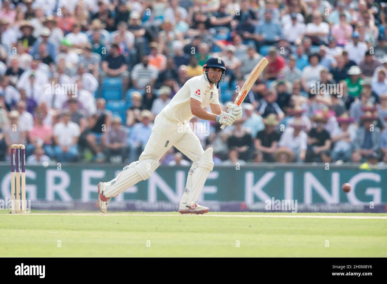 England’s Alastair Cook bats Stock Photo - Alamy