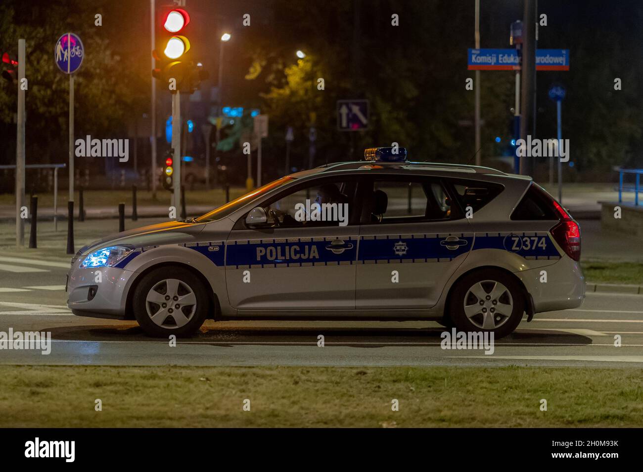 Police car Stock Photo