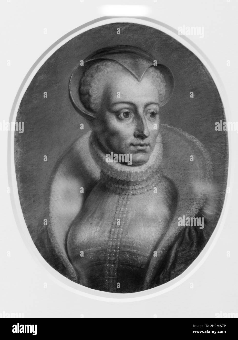 Jeanne d'Albret reine de Navarre 1528-1572 Stock Photo