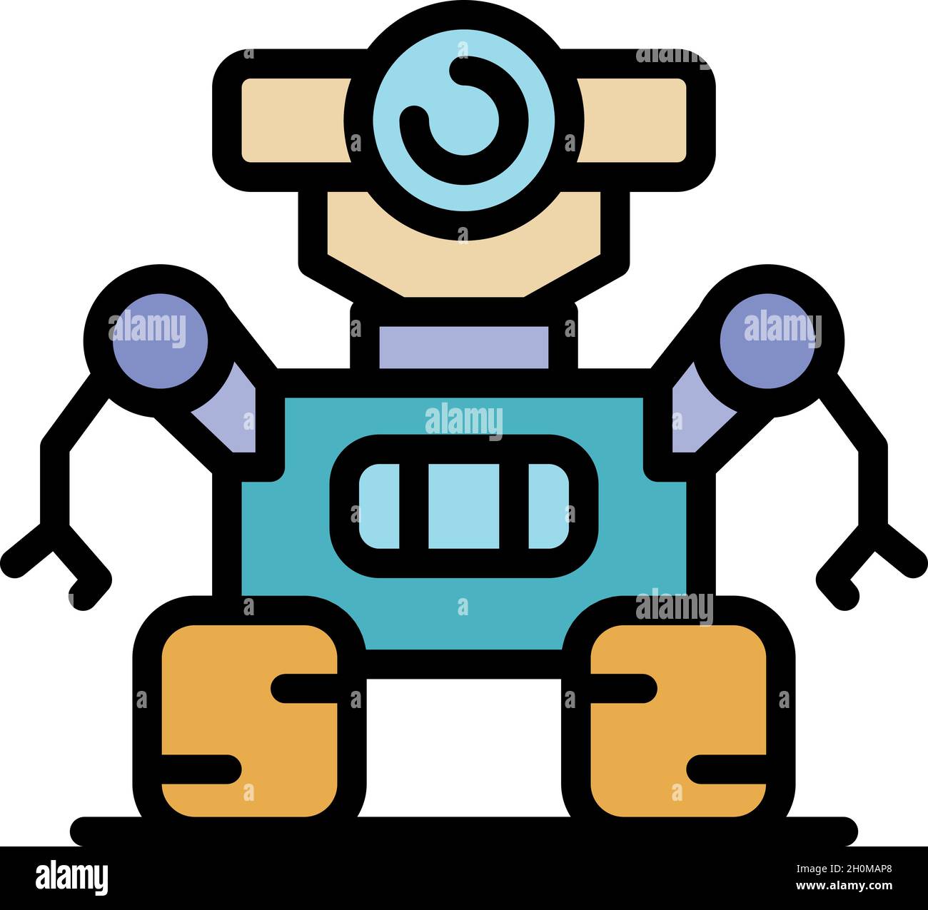 Laser gun astronaut Stock Vector Images - Alamy