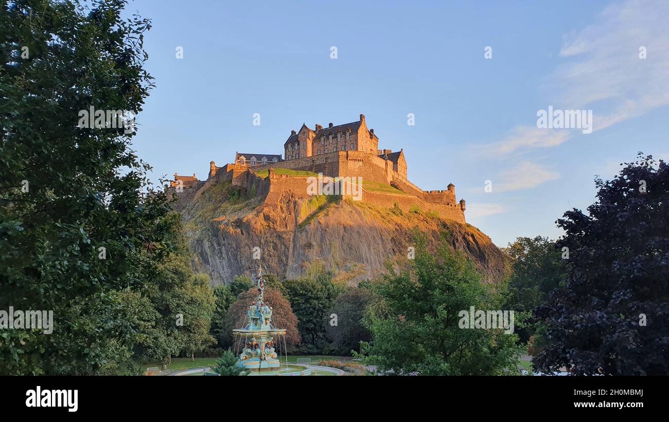 Edinburgh Castle, Scotland Stock Photo - Alamy