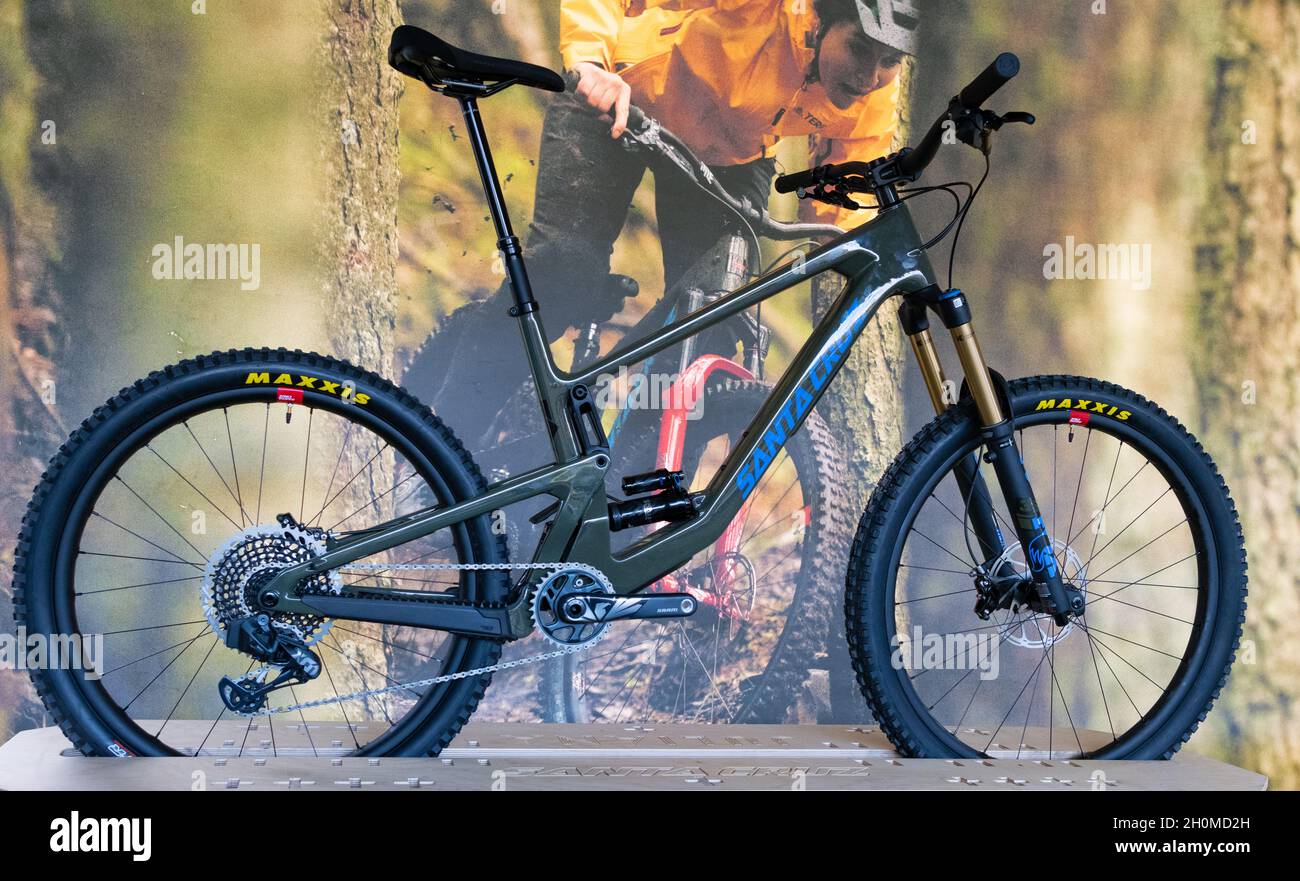 Santa Cruz mountain bike Stock Photo