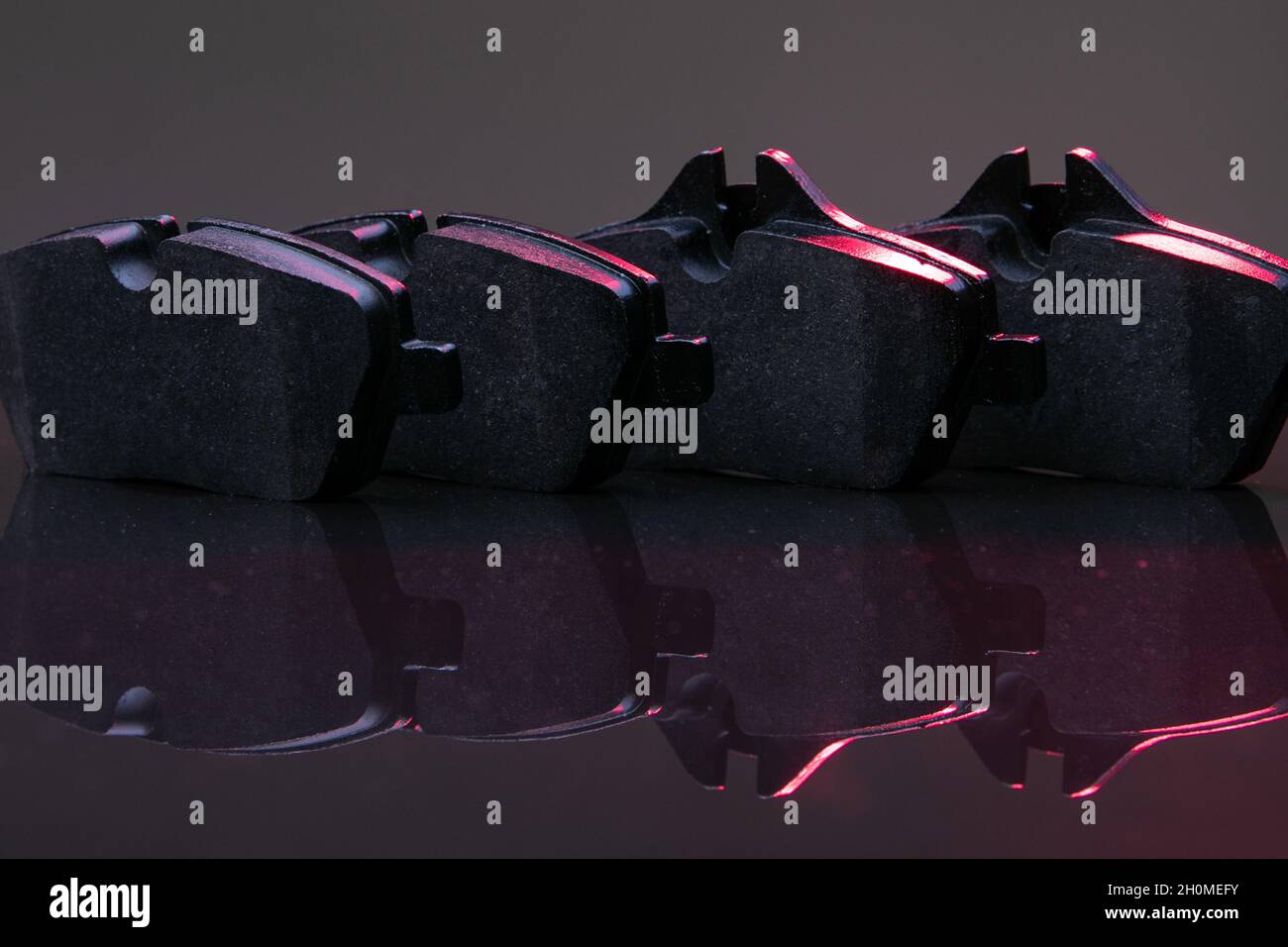 car suspension system brake pad set Stock Photo Alamy