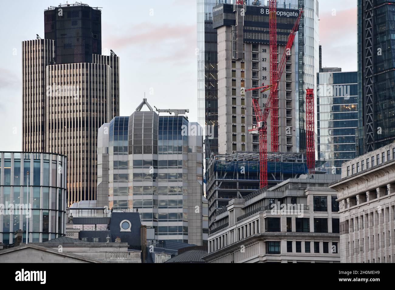 Old and new architecture in London 2021 Stock Photo - Alamy