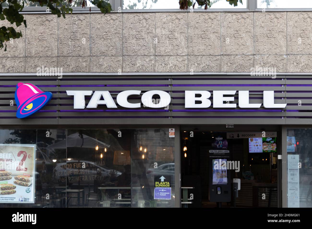 VALENCIA, SPAIN SEPTEMBER 13, 2021 Taco Bell is an Americanbased