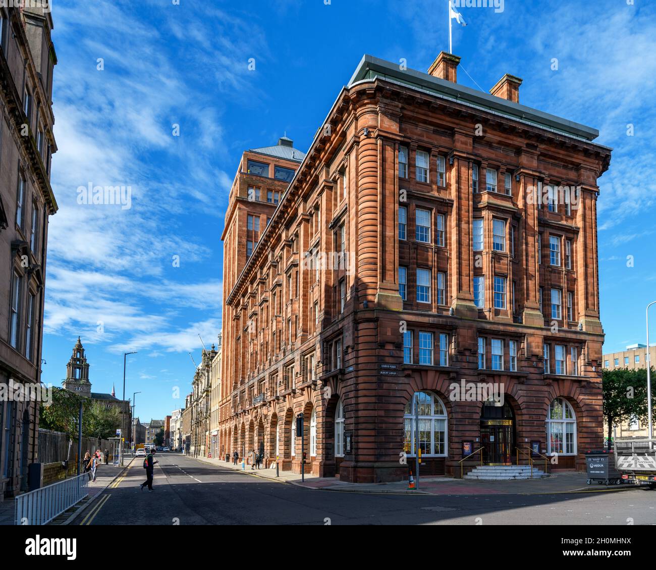 The D C Thomson Head Office, Courier Place, Dundee, Scotland, UK Stock Photo