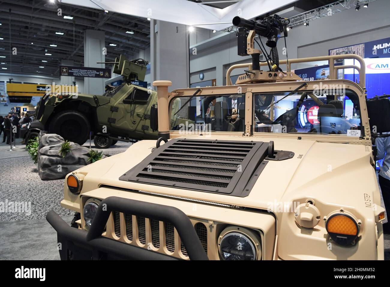 Association of United State Army (AUSA) hold an exhibition about