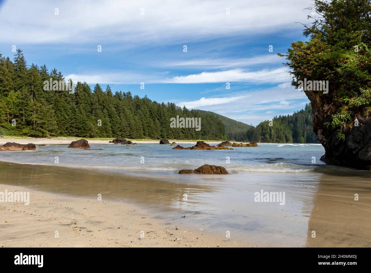 Beautiful San Josef Bay, Cape Scott Provincial Park,Vancouver Island, BC, Canada Stock Photo Alamy