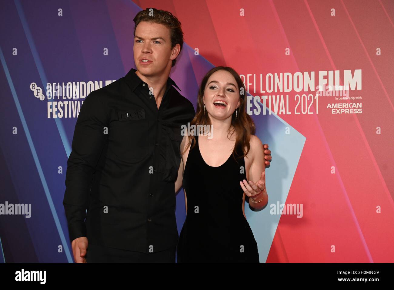 Will Poulter, Kaitlyn Dever arrives at the Dopesick - BFI London Film