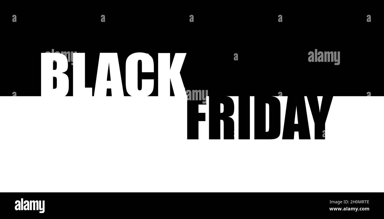 Black Friday Sale Shopping Vector Abstract Background Stock Vector