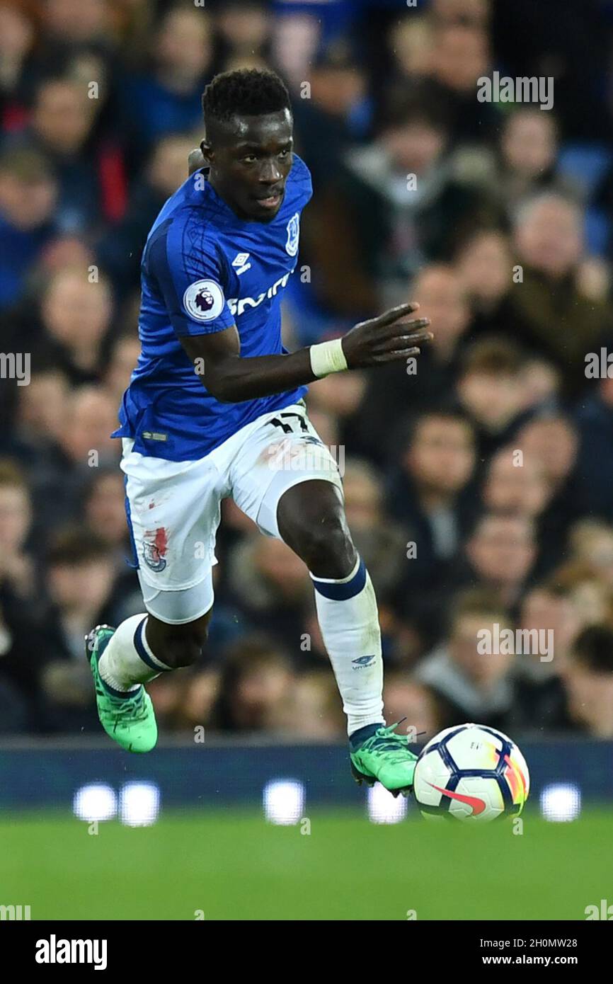 Everton's Idrissa Gueye Stock Photo