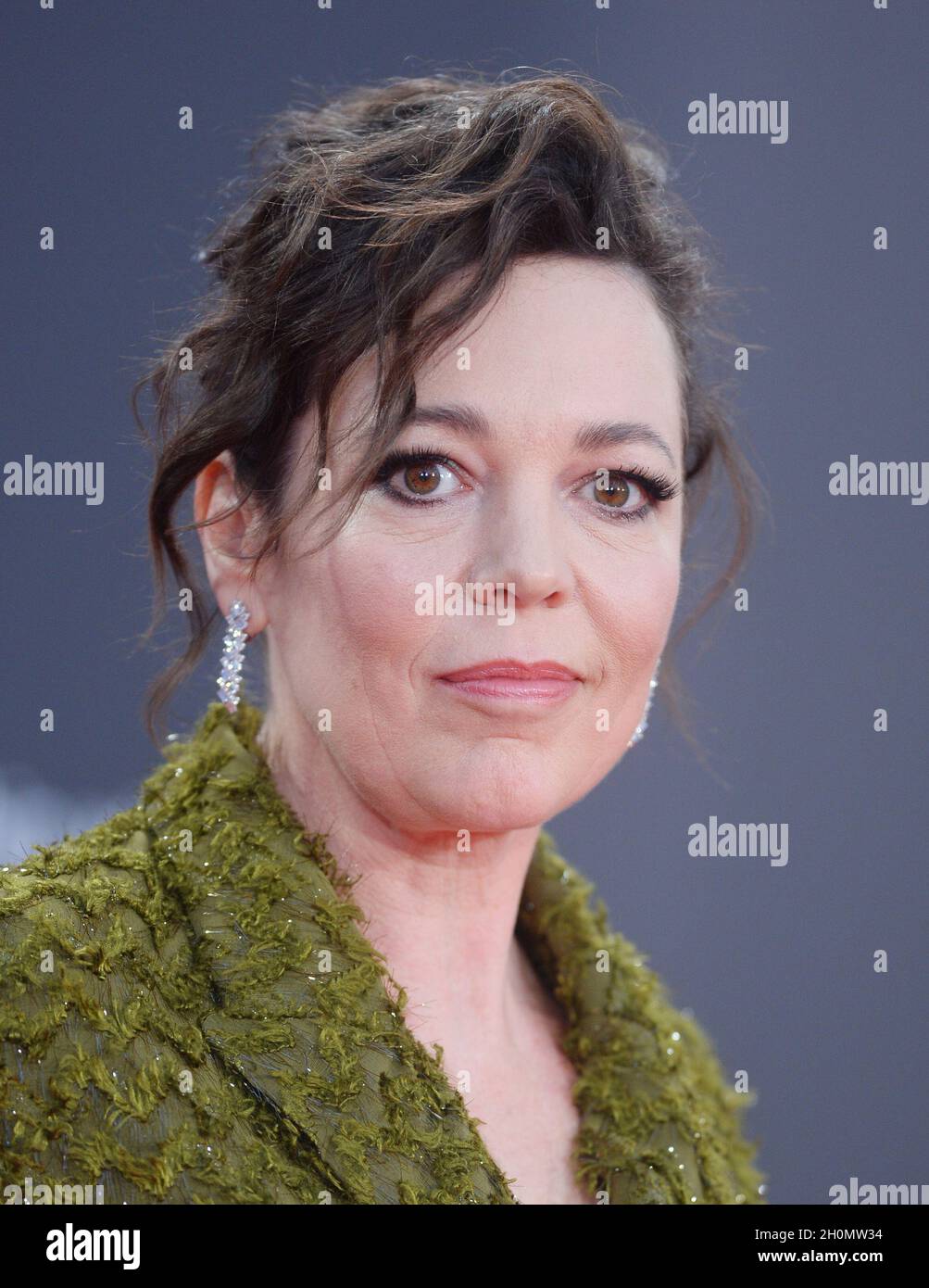 London, UK. 13th Oct, 2021. British actress Olivia Coleman attends the