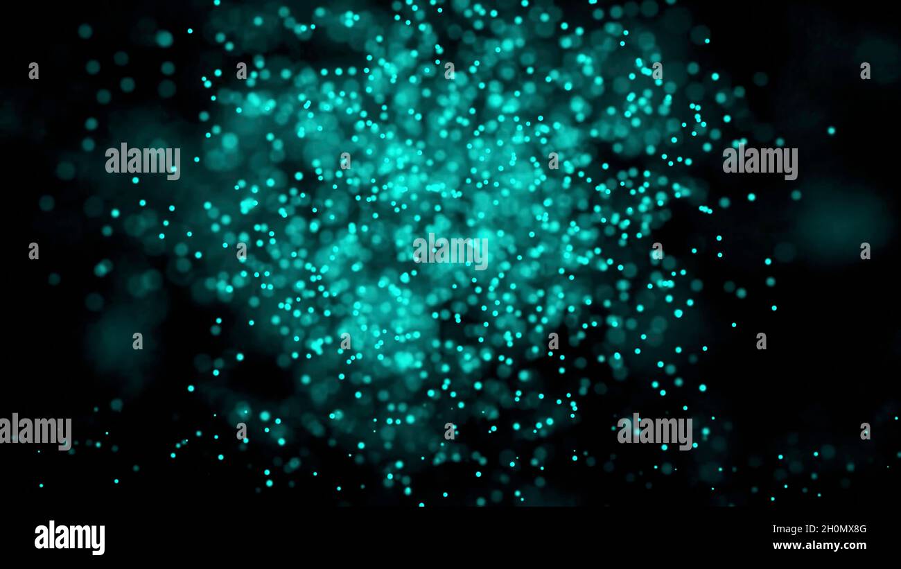 Animation of plexus network from wifi symbol on colorful background ...
