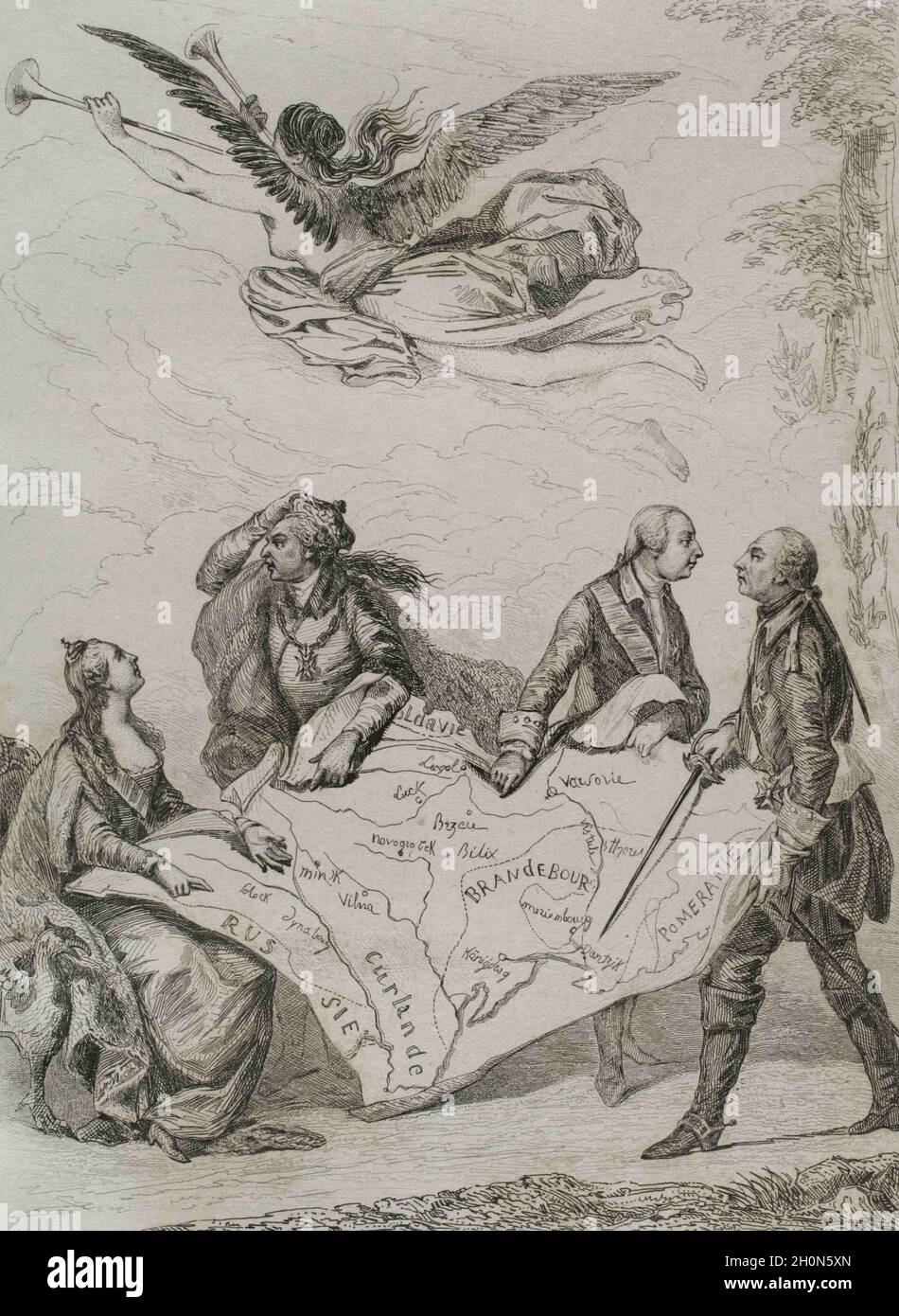 Partitions of Poland. The First Partition of Poland. It was decided on