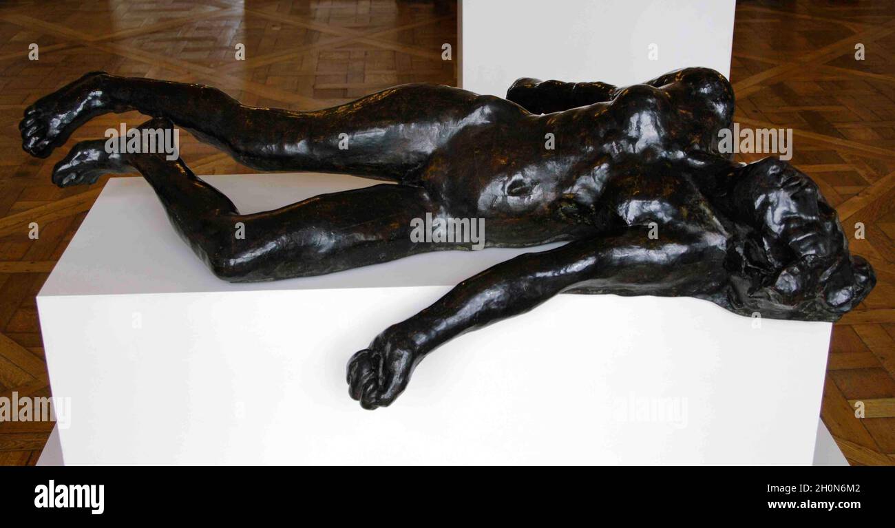 Auguste Rodin (1840-1917). French sculptor. The Martyr, enlargement, 1899. Bronze. Foundry Alexis Rudier. Rodin Museum. Paris. France. Stock Photo