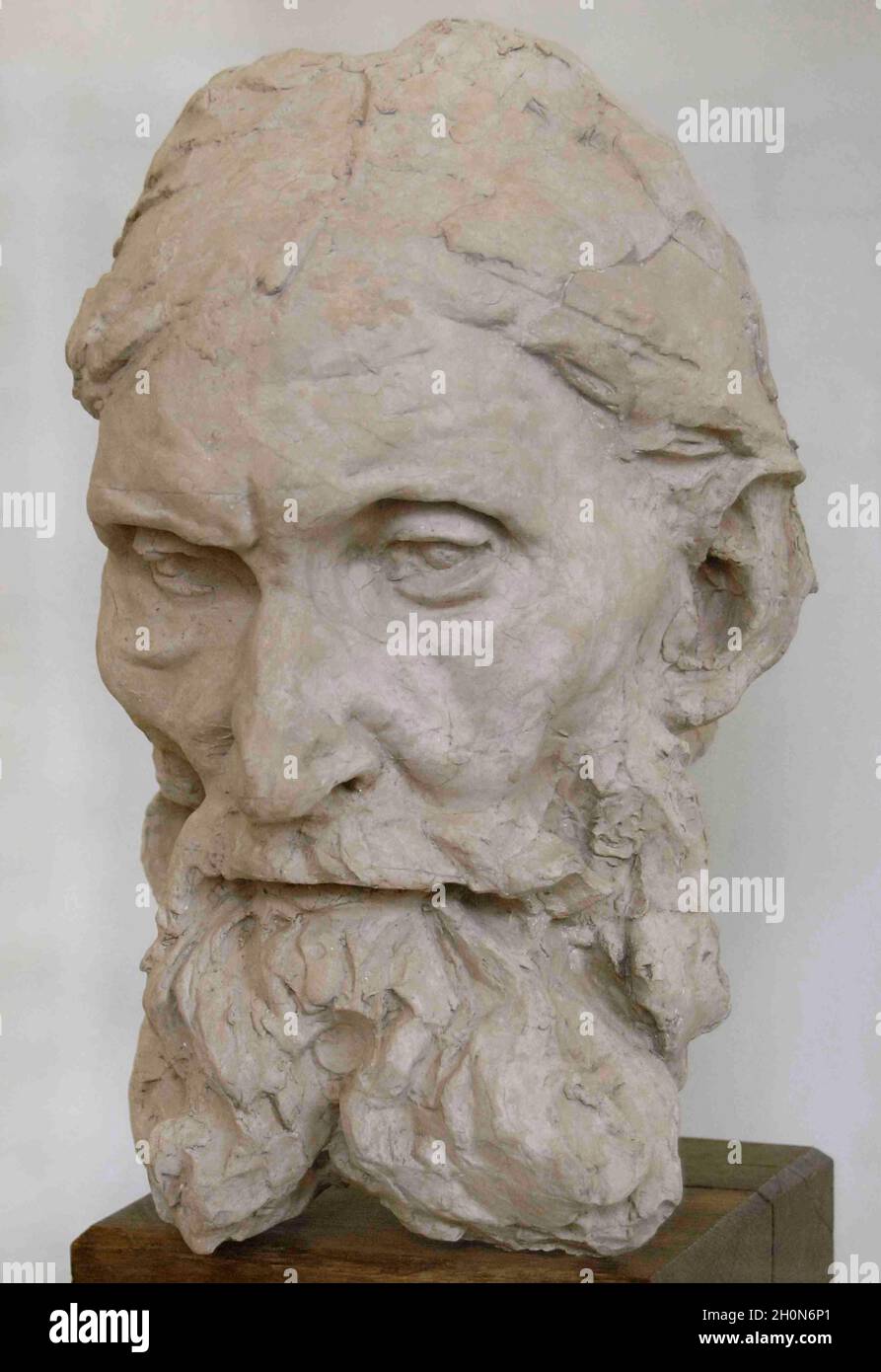 Auguste Rodin (18401917). French sculptor. Burgher of Calais, Eustache