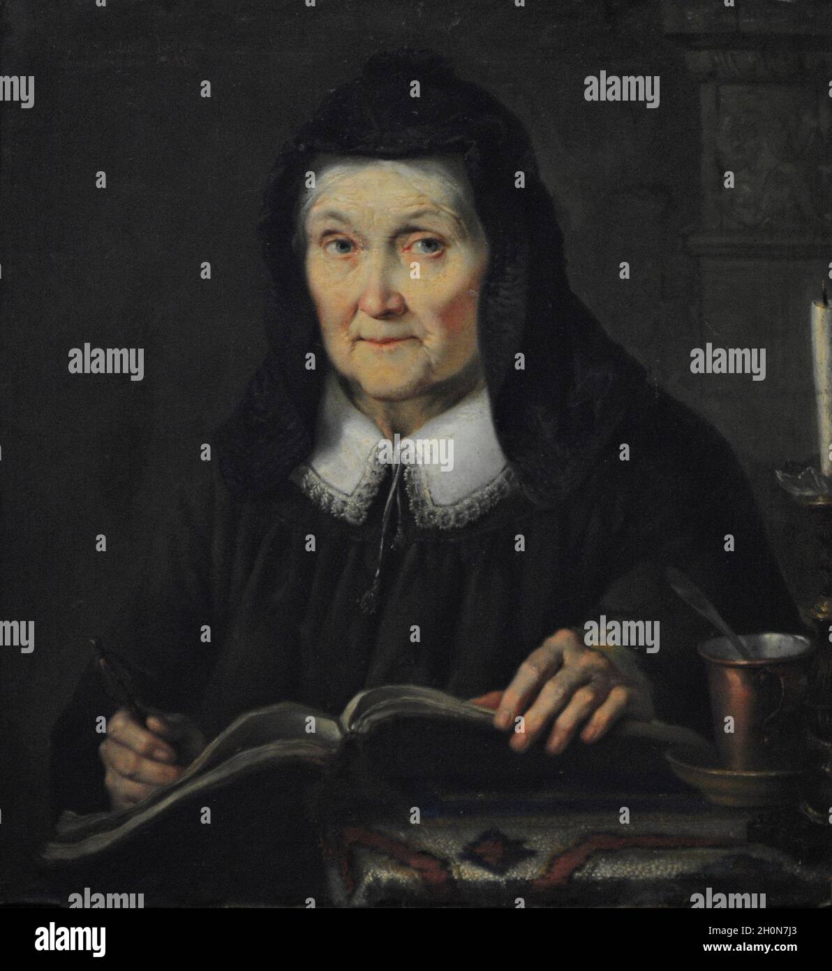 Rafal Hadziewicz (18031886). Polish painter. Portrait of Julia