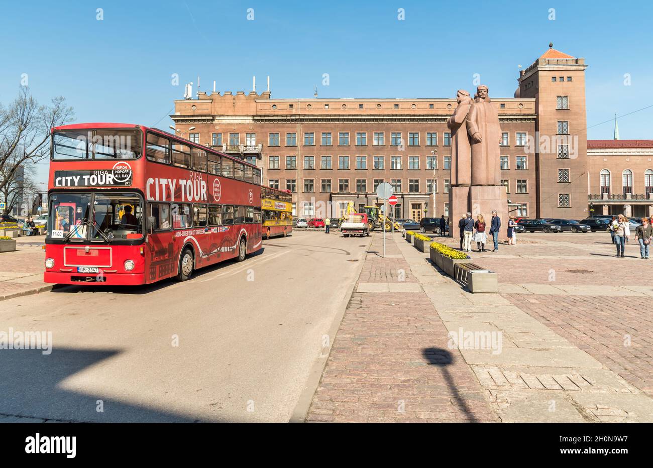 Riga city bus hi-res stock photography and images - Alamy
