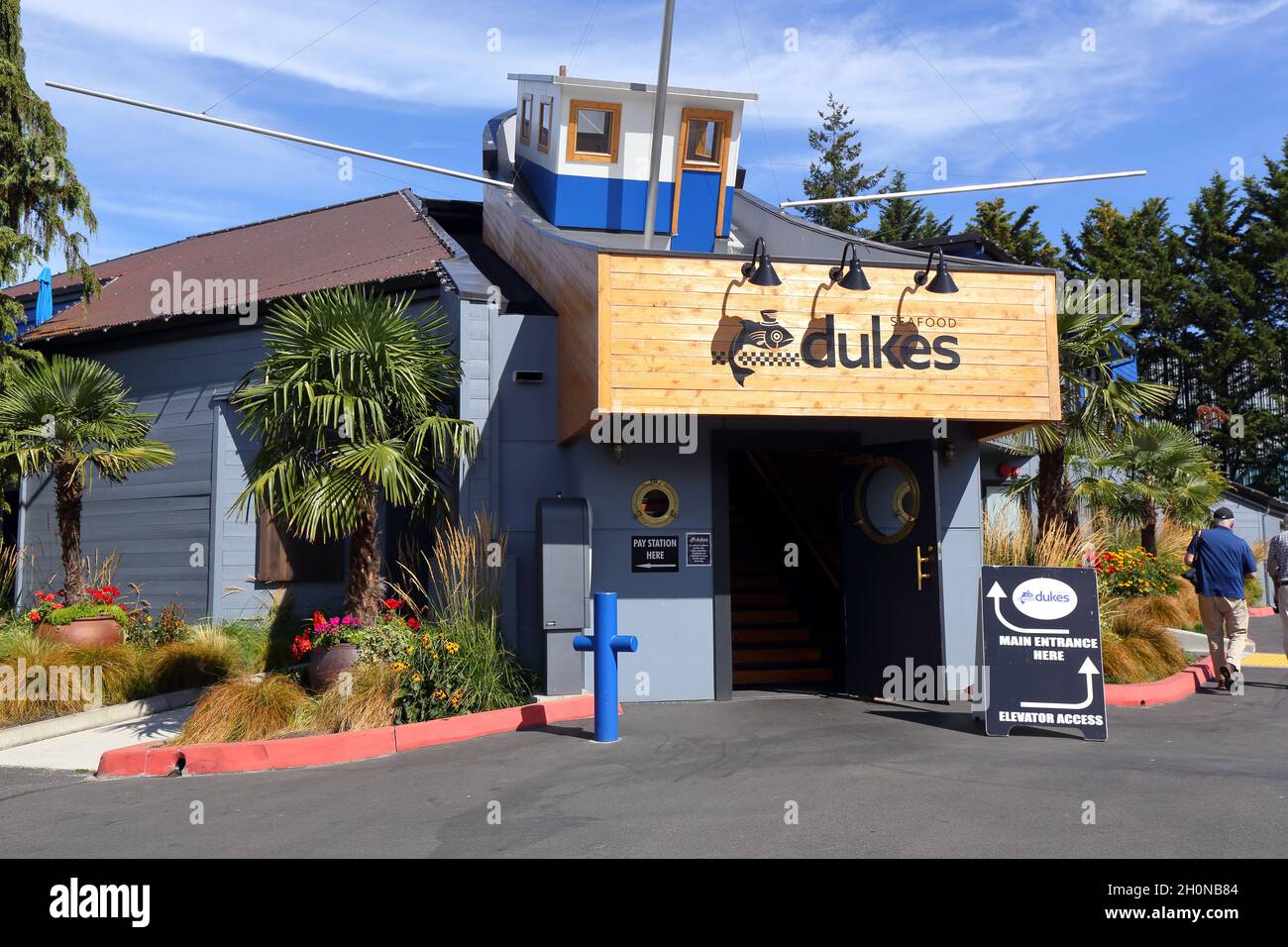 Duke's Seafood, 1111 Fairview Ave N, Seattle, Washington. exterior