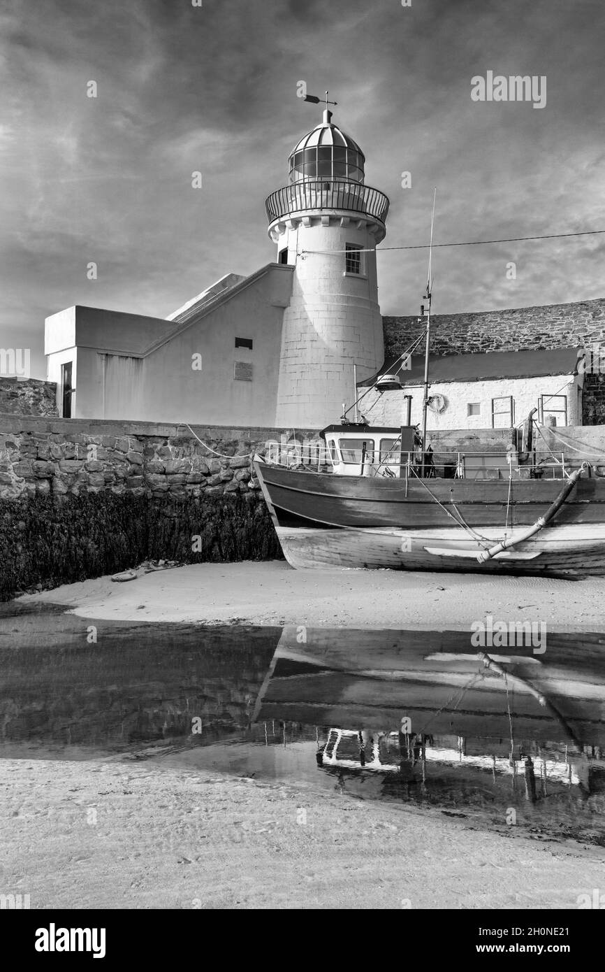 Balbriggan Lighthouse, County Dublin, Ireland Stock Photo Alamy