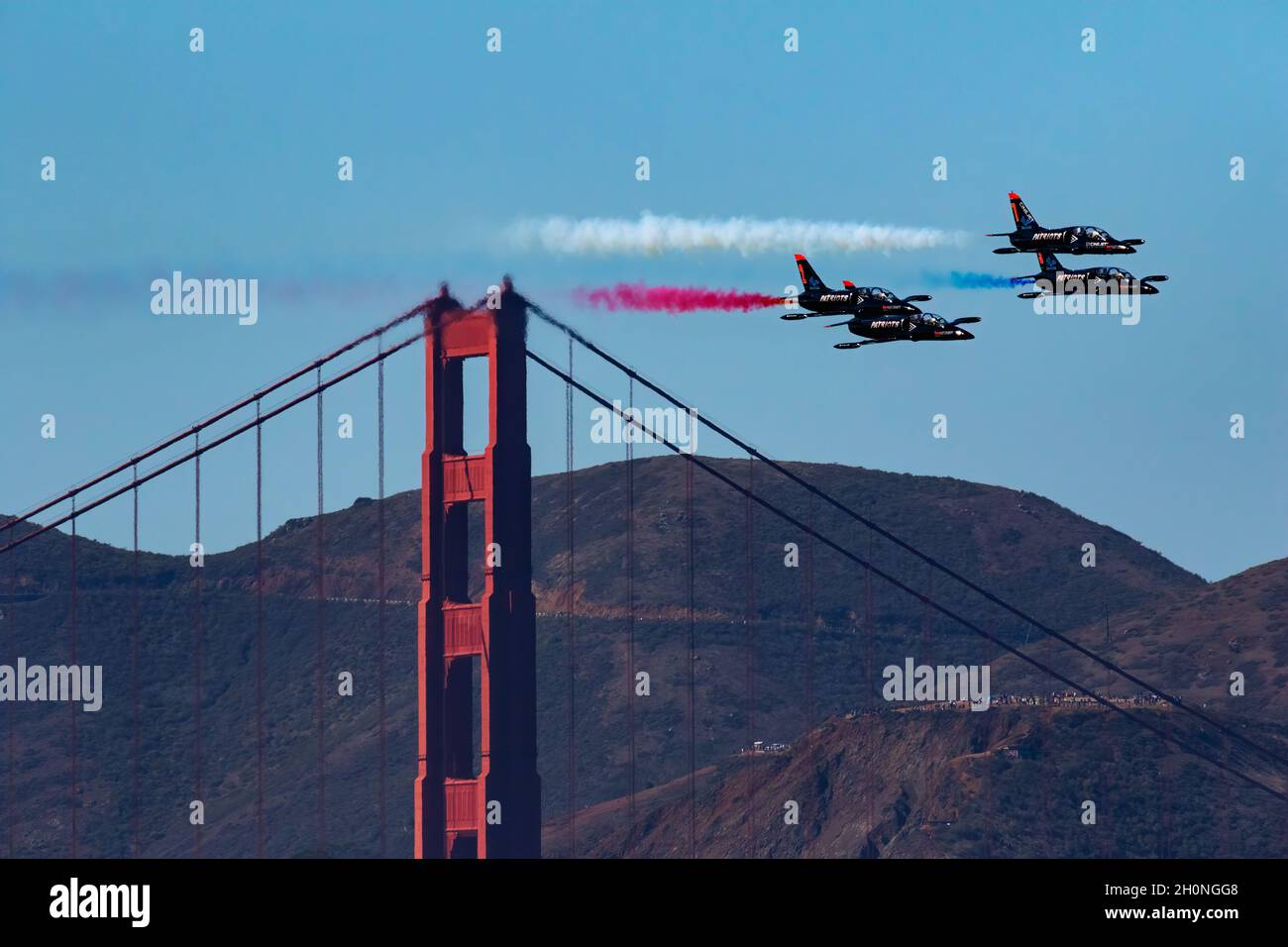 Fleet Week Air Show, San Francisco,2021 Stock Photo
