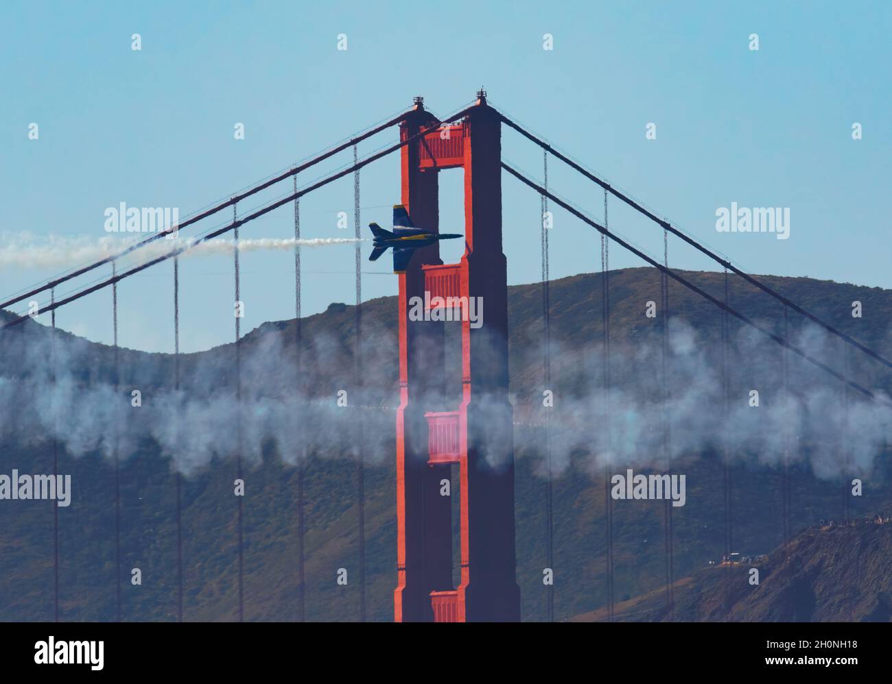 Fleet Week Air Show, San Francisco,2021 Stock Photo