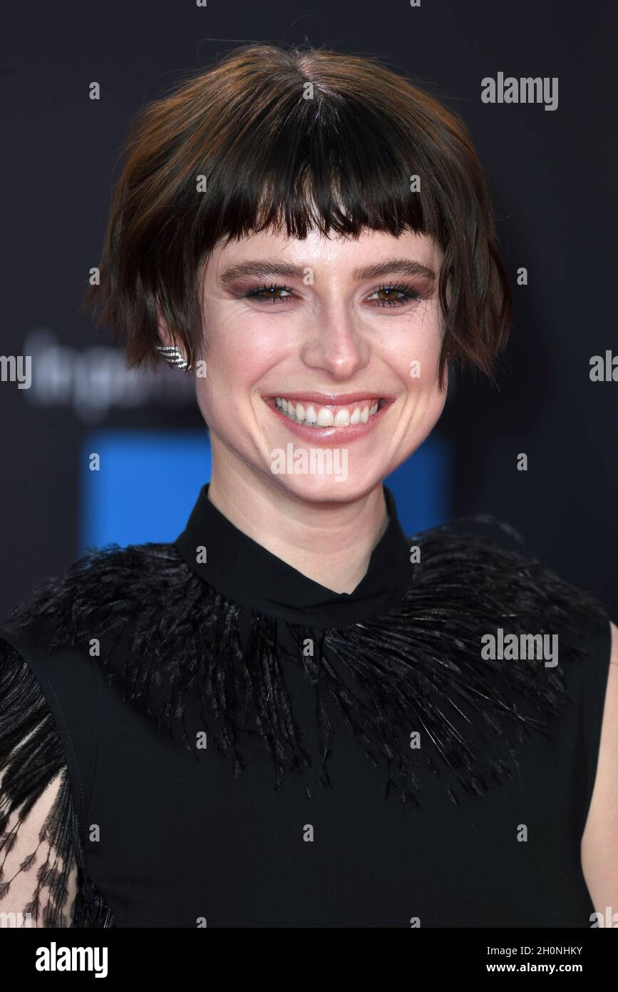 October 13th, 2021, London, UK. Jessie Buckley arriving at The Lost ...