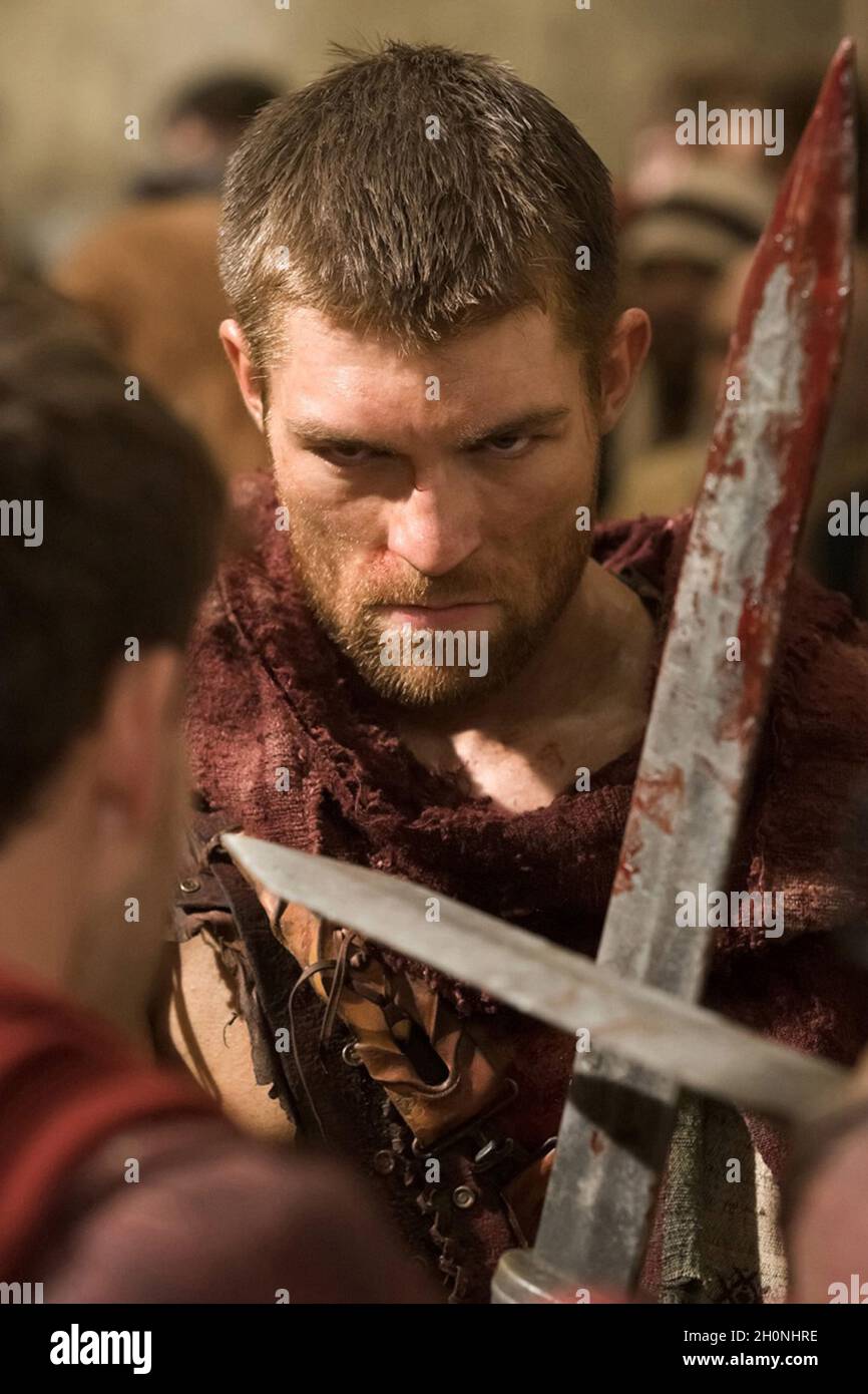 Los Angeles.CA.USA. Liam McIntyre as the new Spartacus in the new ©Starz  Entertainment tv series Spartacus:Vengeance (2012). Listed as the Season 2  of a series that started in showing in 2010 as, image size:866x1390
