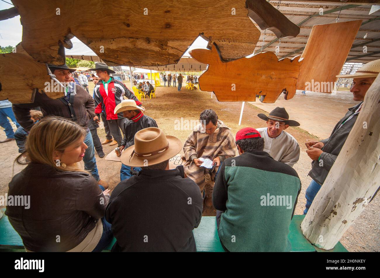 Rodeo is a traditional event in Bonito, Mato Grosso do Sul, Brazil ...