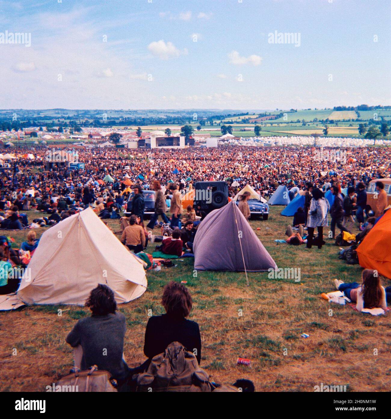 General view of the Bath Festival of Blues and Progressive Music